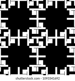 Abstract geometric seamless pattern. Squares,line angle. Texture for fabric and wallpaper. Vector illustration.