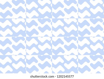 Abstract geometric seamless pattern. Seamless pattern with stripes. Vector illustration