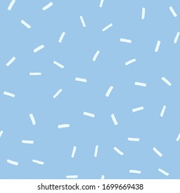 Abstract geometric seamless pattern with strokes and stripes. Background in minimalist Scandinavian style hand drawn for fabric, textile, Wallpaper, wrapping paper. Vector