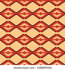 Abstract geometric seamless pattern. Stylish Lines geometry Ethnic ornate. Colorful Texture.