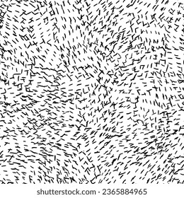 Resumen del patrón geométrico sin costuras. Ornamento elegante con líneas, cuadrados, cuadrícula diagonal, mosaicos de repetición. Sencilla textura geo en blanco y negro. Fondo geométrico moderno. Diseño para decoración, impresión, envoltura