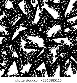 Resumen del patrón geométrico sin costuras. Ornamento elegante con líneas, cuadrados, cuadrícula diagonal, mosaicos de repetición. Sencilla textura geo en blanco y negro. Fondo geométrico moderno. Diseño para decoración, impresión, envoltura