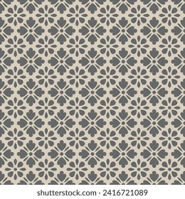 Abstract geometric seamless pattern. stylish texture. repeating tileable print. vector background.