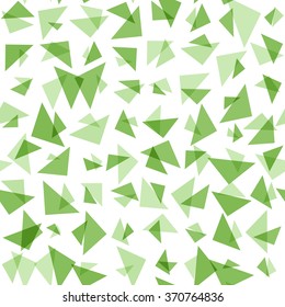 Abstract geometric seamless pattern, with transparent effect.
