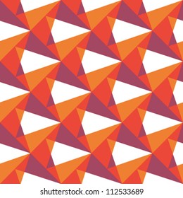 Abstract geometric seamless pattern with triangle.