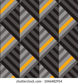 Abstract Geometric Seamless Pattern with Triangles