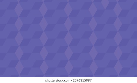 Abstract geometric seamless pattern with triangles and squares in pink and blue tones