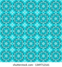 Abstract geometric seamless pattern. Unique scandinavian design. Ethnic style repeat background. Creative tribal vector ornament. Trendy art tile.