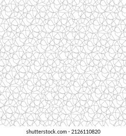Resumen del patrón geométrico sin soldadura utilizado para prendas de vestir, decoración y artículos de uso doméstico. vector aislado en fondo blanco.