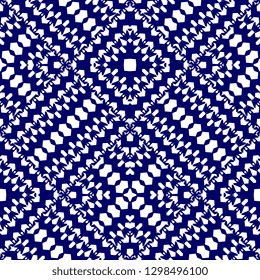 Abstract geometric seamless pattern vector illustration with ornamental arabic, arabian, asian, chinese, japanese, and african tribal background for fashion textile print.