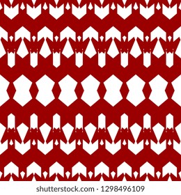 Abstract geometric seamless pattern vector illustration with ornamental arabic, arabian, asian, chinese, japanese, and african tribal background for fashion textile print.