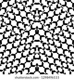 Abstract geometric seamless pattern vector illustration with ornamental arabic, arabian, asian, chinese, japanese, and african tribal background for fashion textile print.