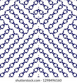 Abstract geometric seamless pattern vector illustration with ornamental arabic, arabian, asian, chinese, japanese, and african tribal background for fashion textile print.