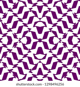 Abstract geometric seamless pattern vector illustration with ornamental arabic, arabian, asian, chinese, japanese, and african tribal background for fashion textile print.