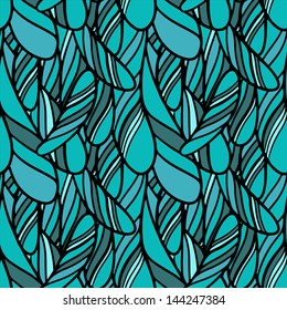 Abstract geometric seamless pattern - vector