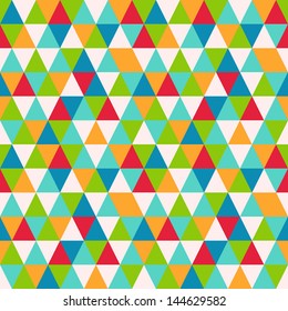 Abstract geometric seamless pattern, vector illustration