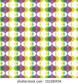 Abstract geometric seamless pattern. Vector illustration.