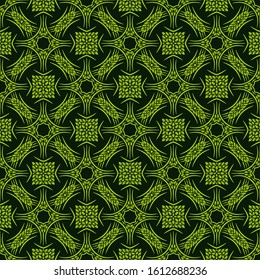 Abstract geometric seamless pattern vector easy color change