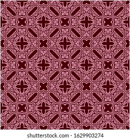Abstract geometric seamless pattern vector. fully editable. easy color change and transform to suit any purpose.