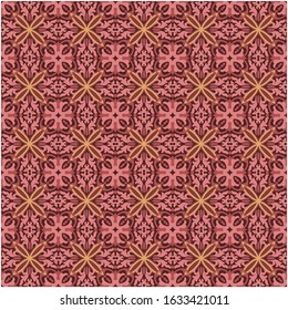 abstract  geometric seamless pattern vector. easy color change and transform to suit any purpose