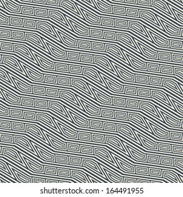 Abstract geometric seamless pattern. Vector.
