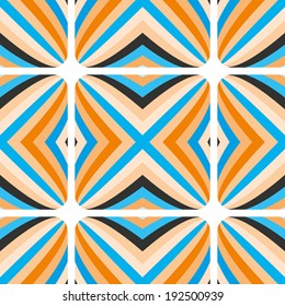 Abstract geometric seamless pattern, vector background.
