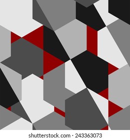 Abstract geometric seamless pattern. Vector illustration Eps 8.