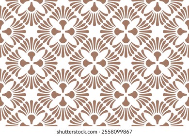 Abstract geometric seamless pattern vector in 2025 trending colors modern design brown and white diagonal lines minimalistic background textile wallpaper wrapping paper tiles decoration commercial use