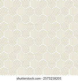 Abstract Geometric Seamless Pattern Vector Illustration for Wallpaper and Background Design