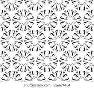 abstract geometric seamless pattern. vector