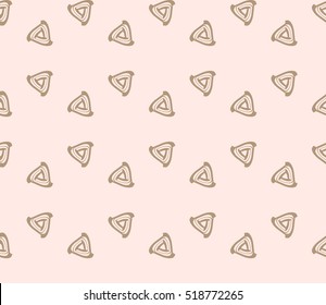 abstract geometric seamless pattern. vector. beige