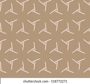 abstract geometric seamless pattern. vector. beige