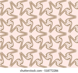 abstract geometric seamless pattern. vector. beige