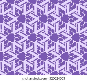 abstract geometric seamless pattern. vector. purple