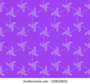 abstract geometric seamless pattern. vector. purple