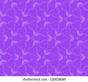 abstract geometric seamless pattern. vector. purple