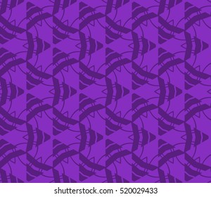 abstract geometric seamless pattern. vector. purple