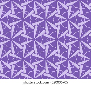 abstract geometric seamless pattern. vector. purple