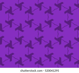 abstract geometric seamless pattern. vector. purple