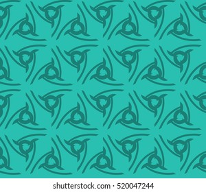abstract geometric seamless pattern. vector. blue
