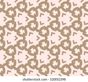 abstract geometric seamless pattern. vector. beige