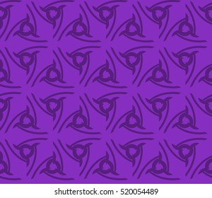 abstract geometric seamless pattern. vector. purple
