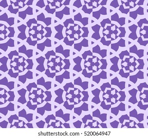 abstract geometric seamless pattern. vector. purple