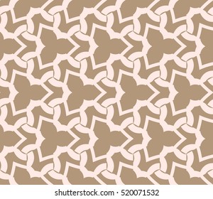 abstract geometric seamless pattern. vector. beige
