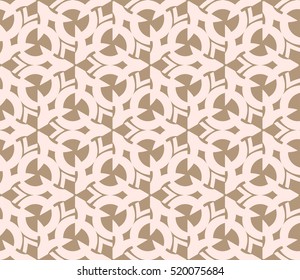 abstract geometric seamless pattern. vector. beige