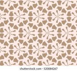 abstract geometric seamless pattern. vector. beige