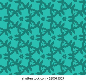 abstract geometric seamless pattern. vector. blue