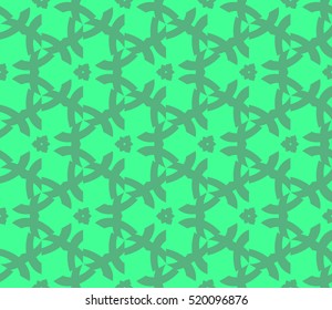 abstract geometric seamless pattern. vector. green