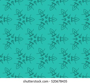 abstract geometric seamless pattern. vector. 