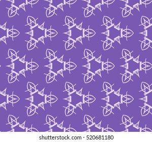 abstract geometric seamless pattern. vector. purple